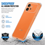 MLITY Transparent TPU Back Cover for Honor 600 5G - Image 2